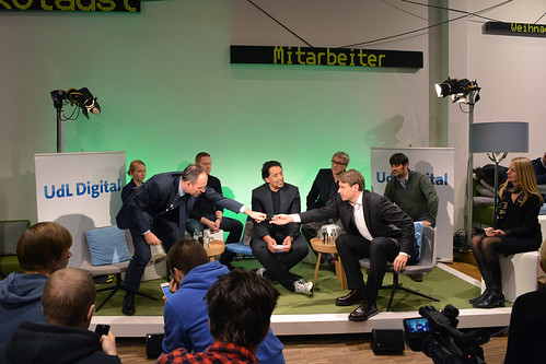 Foto 22 von 115: UdL Digital Talk mit Christop Keese, Kay Oberbeck und Cherno Jobatey