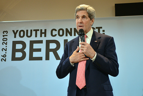 US-Außenminister John Kerry im BASE_camp