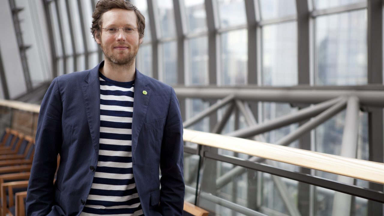 Europaabgeordneter Jan Philipp Albrecht, der Verhandlungsführer des EU-Parlaments zu DS-GVO, (c) by Firz Schumann