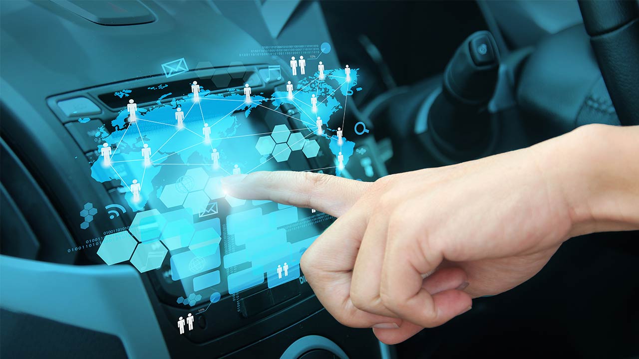 Auto Digital Hologramm shutterstock