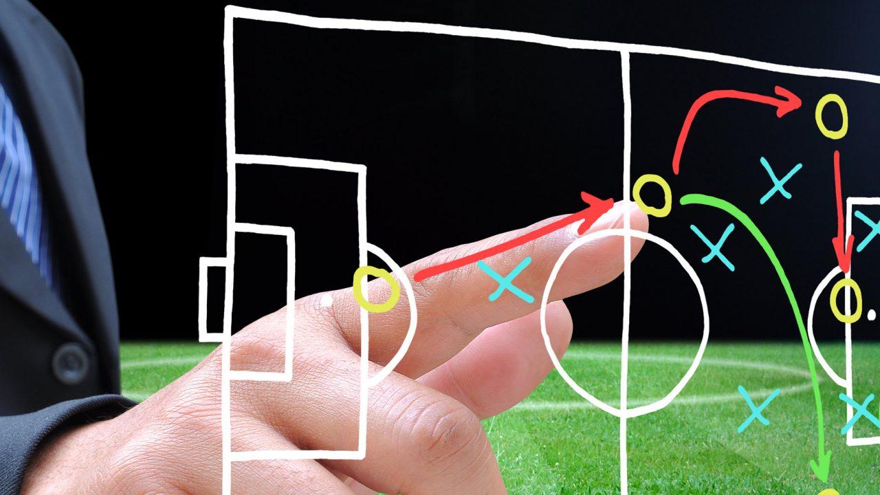 Fussball Spielfeld-Analyse - shutterstock 22192912