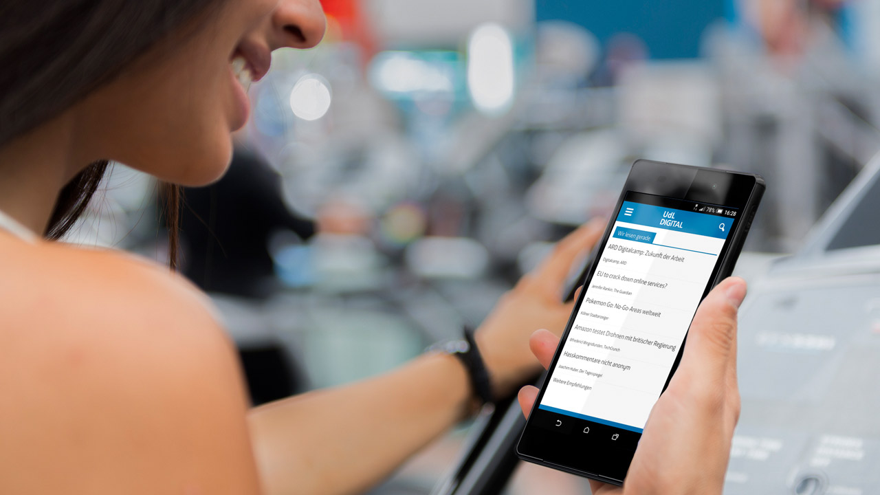 UdL Digital Website - Wir lesen gerade