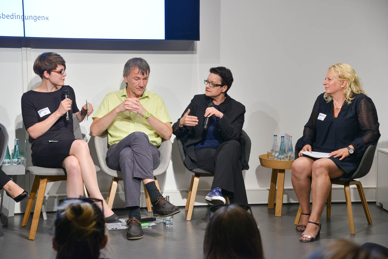 Diskussion zu Arbeit 4.0 - made in Berlin.