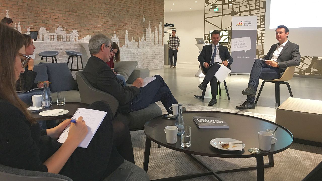 European Startup Monitor: Pressekonferenz in der Telefónica Digital Lounge