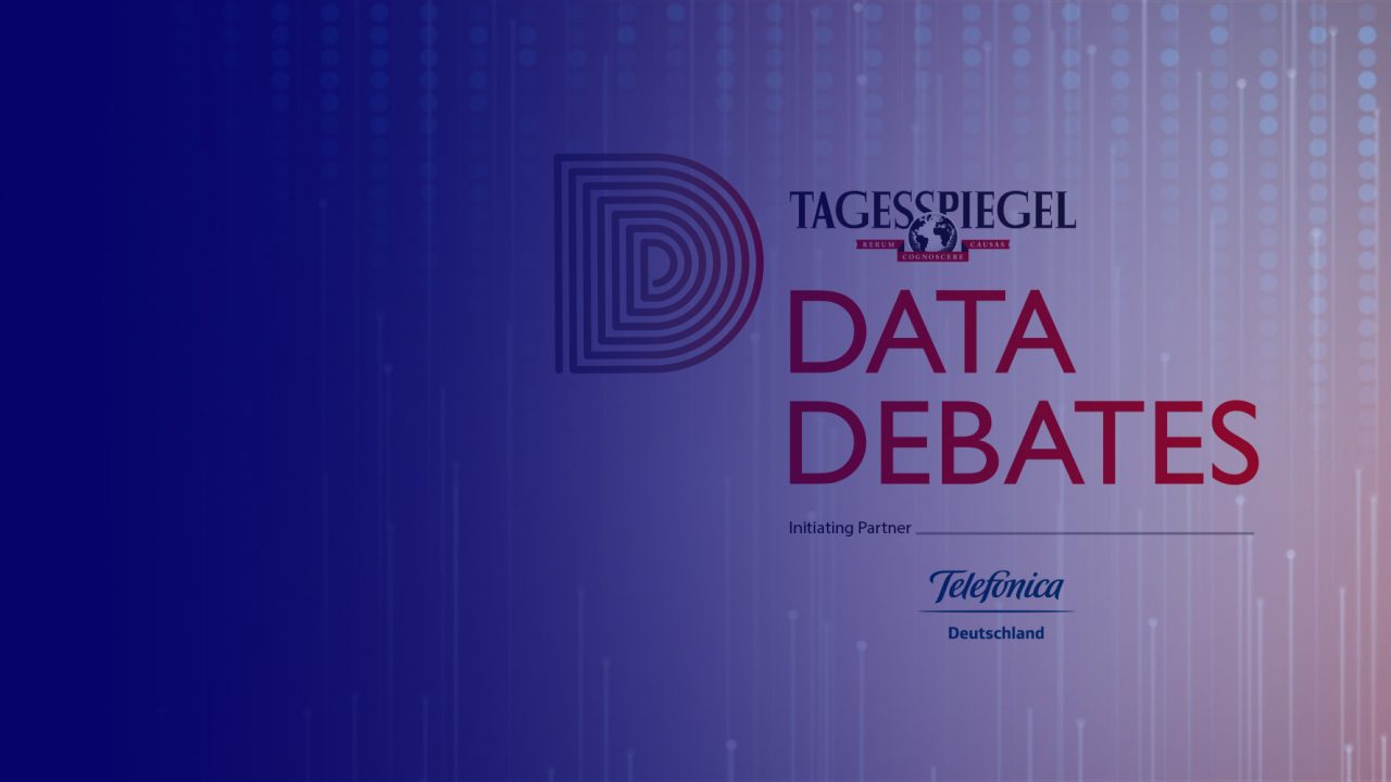 DataDebates Tagesspiegel und Telefónica Deutschland