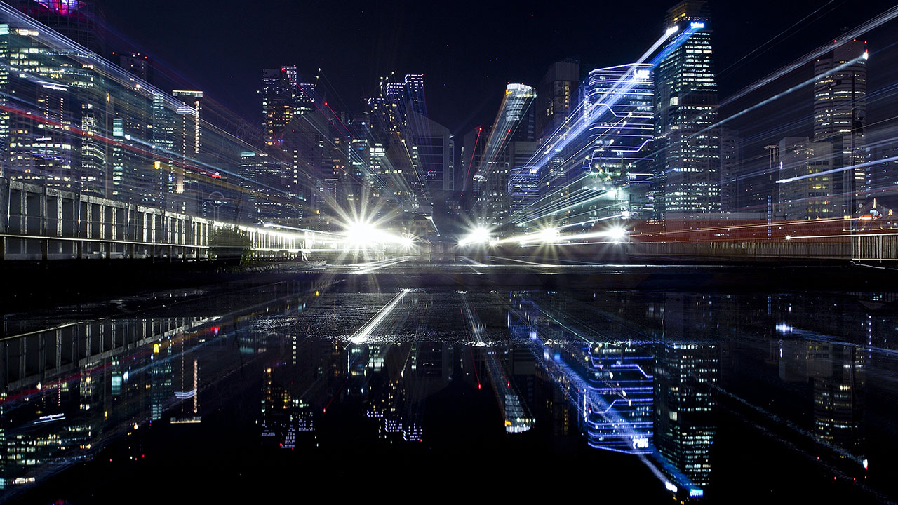 pixabay Stadt Lichter Nacht