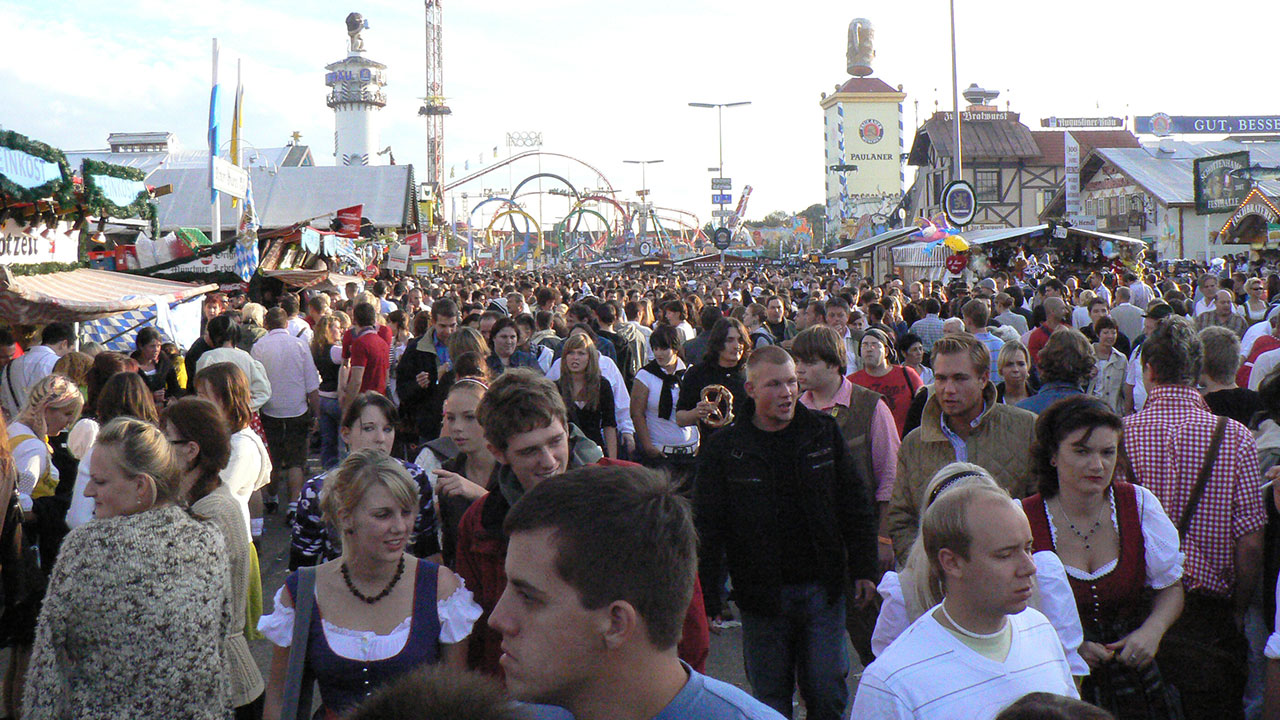 Flickr Oktoberfest Jahrmarkt Achterbahn