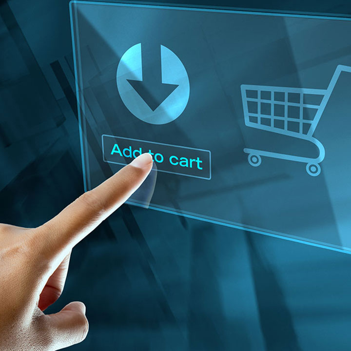 Einkauf Hologramm Digital shutterstock