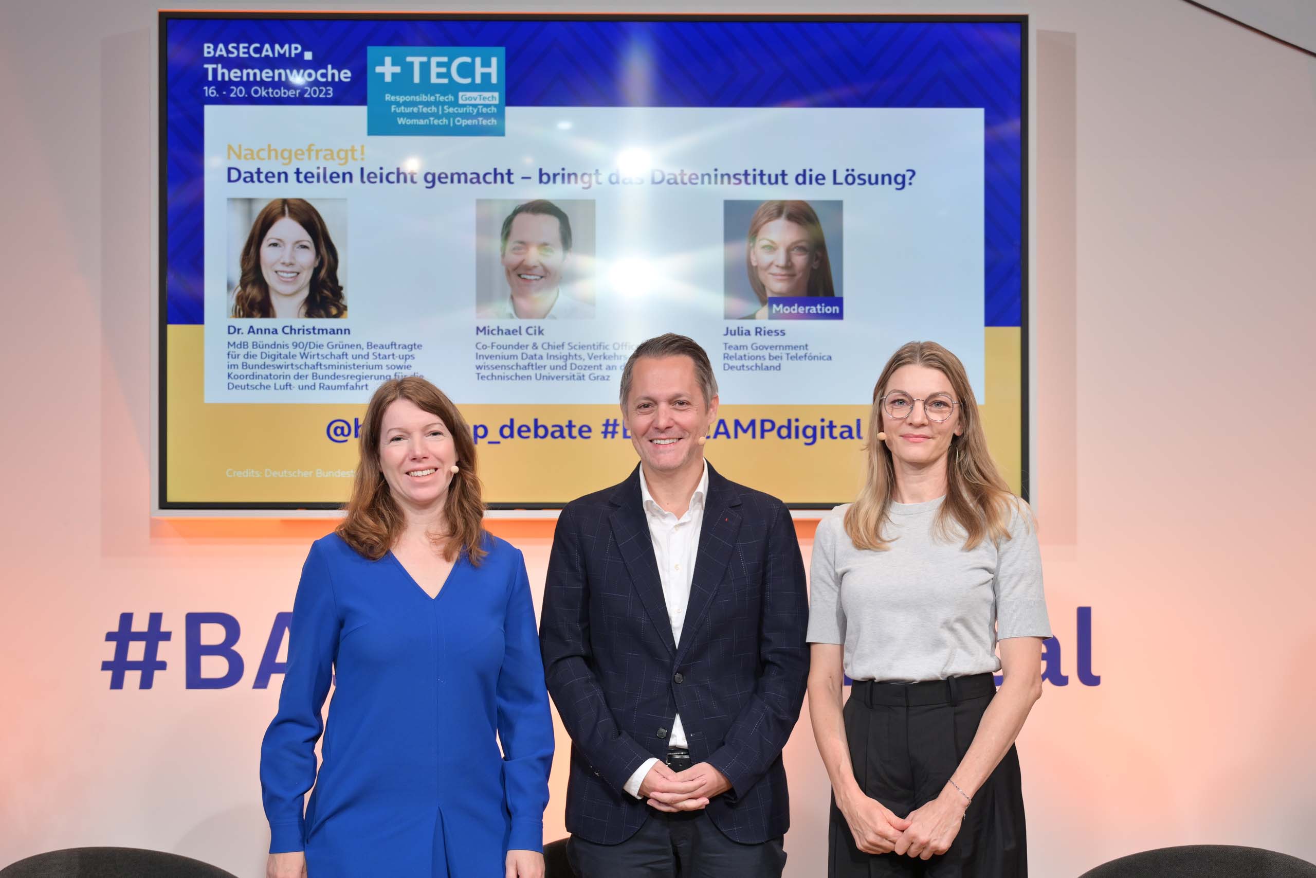 Dr. Anna Christmann, Michael Cik, Julia Riess | Foto: Henrik Andree